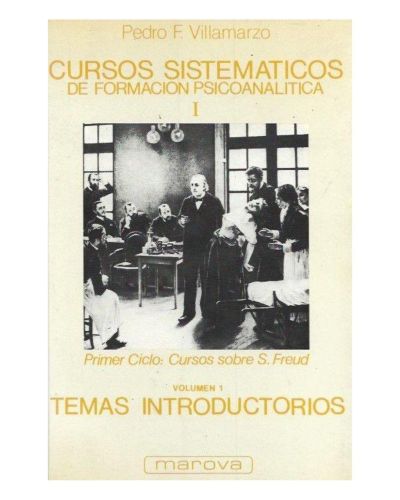 Portada del libro de CURSOS SISTEMATICOS DE FORMACION PSICOANALITICA I. PRIMER CICLO: CURSOS SOBRE SIGMUND FREUD. 