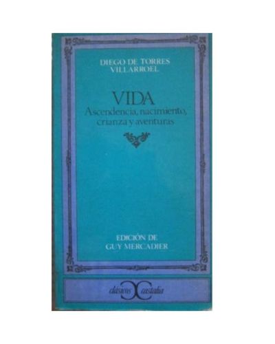 Portada del libro de VIDA: ascendencia, nacimiento, crianza y aventuras