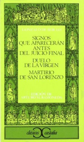 Portada del libro de Signos que aparecerán antes del Juicio Final