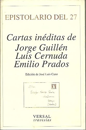 Portada del libro de Epistolario del 27