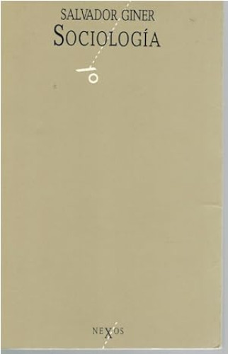 Portada del libro de Sociología