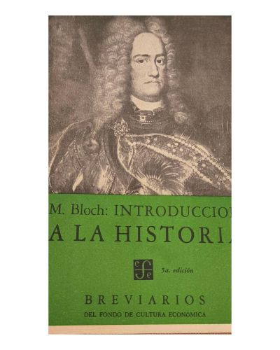 Portada del libro de Introducción a la Historia