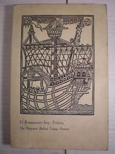 Portada del libro de El romancero de hoy. Poética