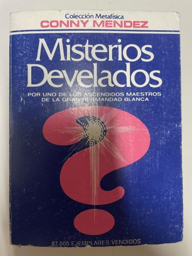 Portada del libro de MISTERIOS DEVELADOS 