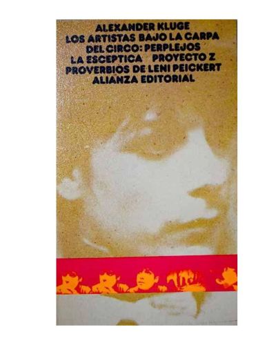 Portada del libro de Los artistas bajo la carpa del circo: perplejos