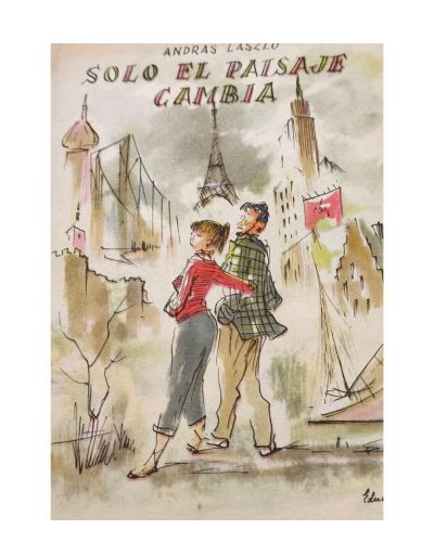 Portada del libro de SOLO EL PAISAJE CAMBIA 