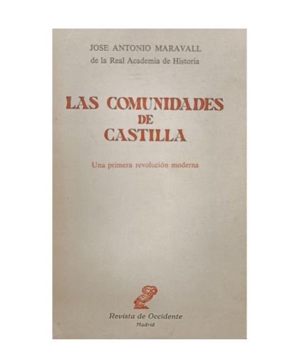 Portada del libro de LAS COMUNIDADES DE CASTILLA