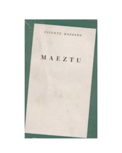 Portada del libro de Maeztu