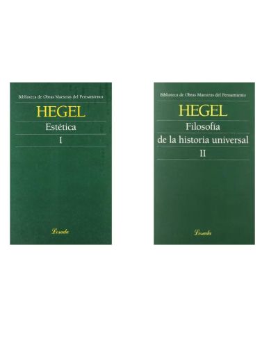 Portada del libro de HEGEL ESTETICA I Y II