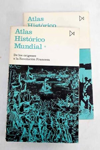 Portada del libro de Atlas histórico mundial I. De los orígenes a la Revolución francesa