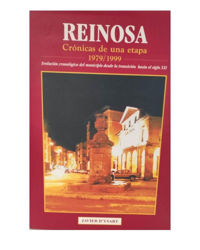 Portada del libro de REINOSA CRONICAS DE UNA ETAPA 1979-1999 