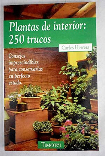 Portada del libro de Plantas de interior