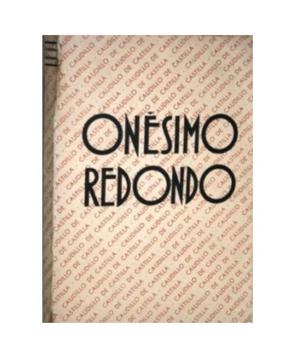 Portada del libro de ONESIMO REDONDO