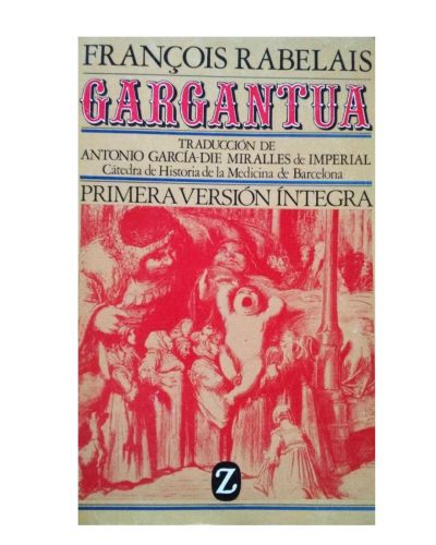 Portada del libro de Gargantúa