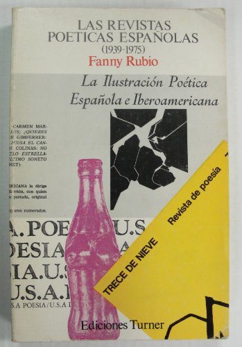Portada del libro de Revistas poéticas españolas, 1939-1975