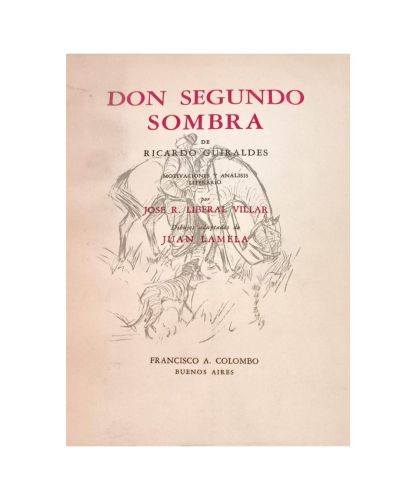 Portada del libro de DON SEGUNDO SOMBRA