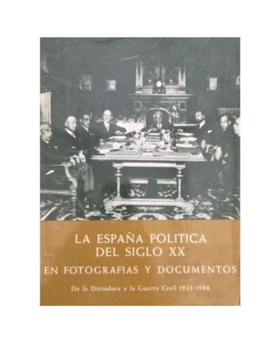 Portada del libro de La España política del siglo XX
