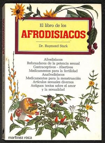 Portada del libro de El libro de los afrodisíacos
