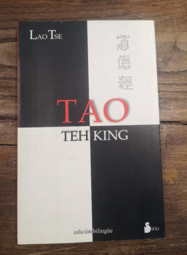 Portada del libro de TAO TEH KING (BILINGÜE) - Ant. Ed. (2004)