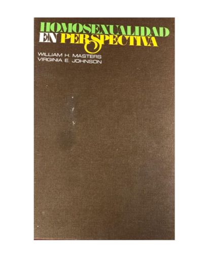 Portada del libro de Homosexualidad en perspectiva