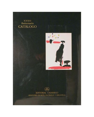 Portada del libro de EDITORIAL CASARIEGO. XXXIII ANIVERSARIO. CATÁLOGO