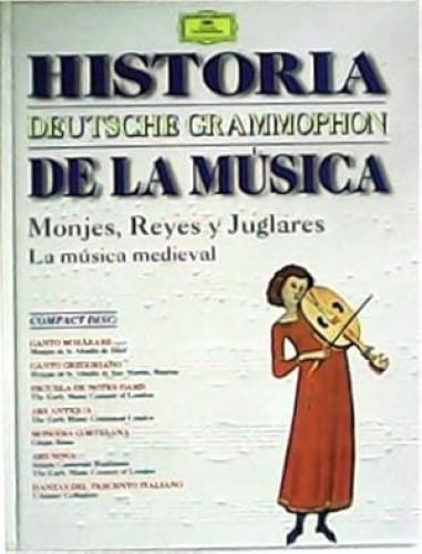 Portada del libro de Reyes, monjes y juglares. La música medieval. 