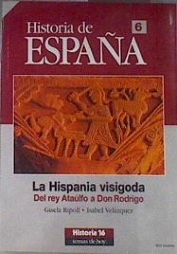 Portada del libro de La Hispania visigoda