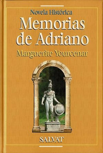 Portada del libro de Memorias de Adriano