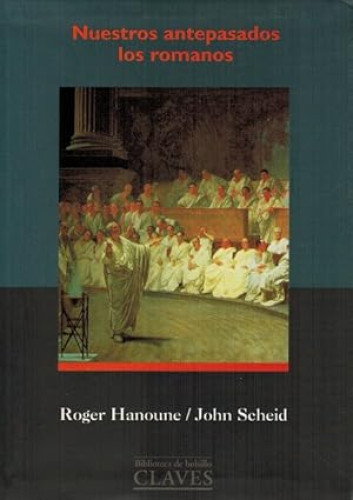 Portada del libro de Nuestros antepasados los romanos