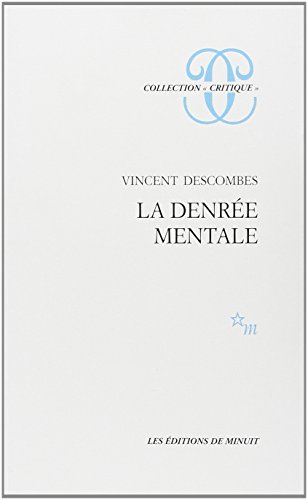 Portada del libro de La Denree Mentale