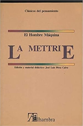 Portada del libro de El hombre máquina