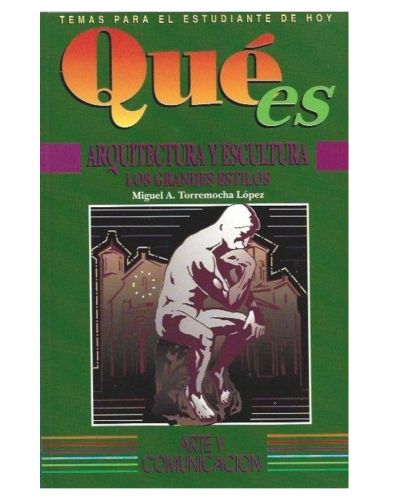 Portada del libro de ARQUITECTURA Y ESCULTURA. Qué es