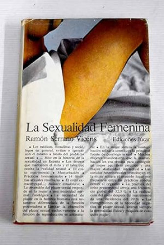 Portada del libro de La sexualidad femenina