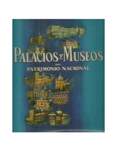 Portada del libro de PALACIOS Y MUSEOS DEL PATRIMONIO NACIONAL.