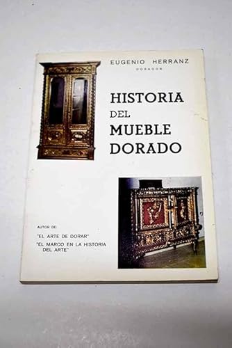 Portada del libro de Historia del mueble dorado