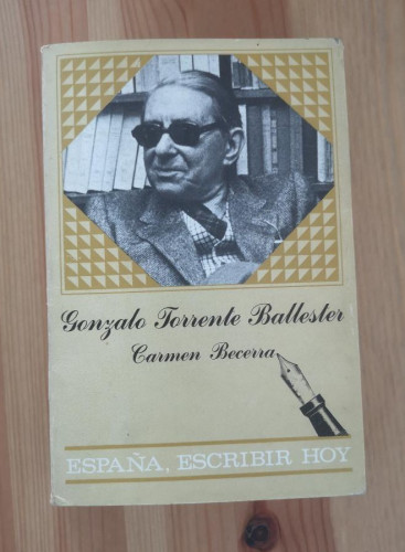 Portada del libro de Gonzalo Torrente Ballester