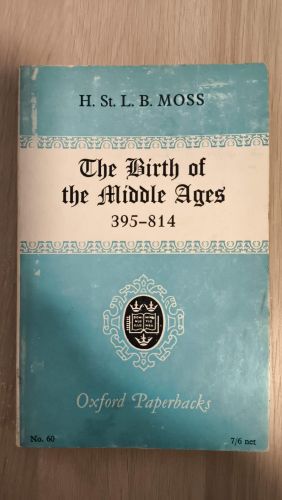 Portada del libro de The Birth of the Middle Ages: 395-814
