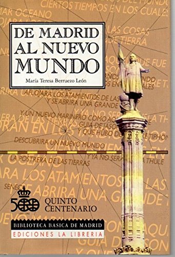 Portada del libro de De Madrid al nuevo mundo