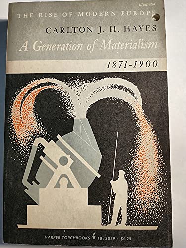 Portada del libro de A Generation of Materialism, 1871-1900