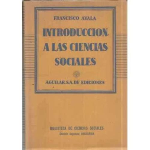 Portada del libro de INTRODUCCIÓN A LAS CIENCIAS SOCIALES