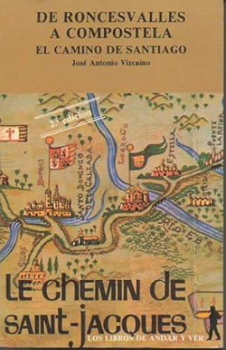 Portada del libro de De Roncesvalles a Compostela