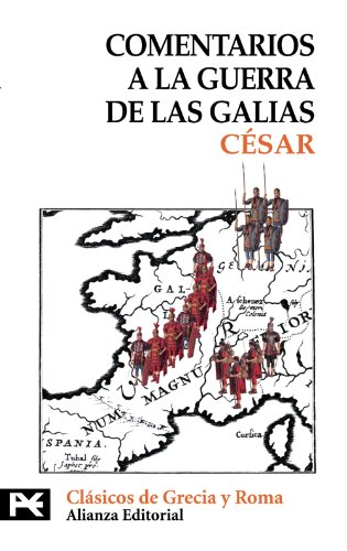 Portada del libro de Comentarios a la guerra de las Galias