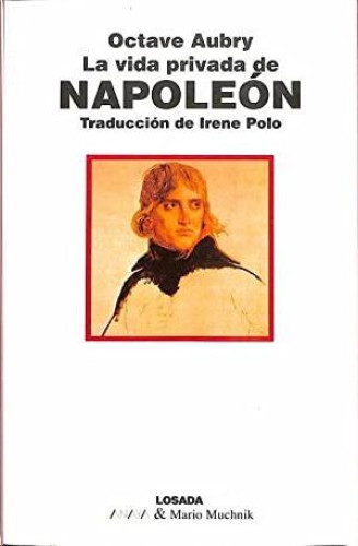 Portada del libro de La vida privada de Napoleón