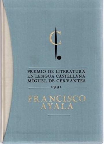 Portada del libro de Francisco Ayala