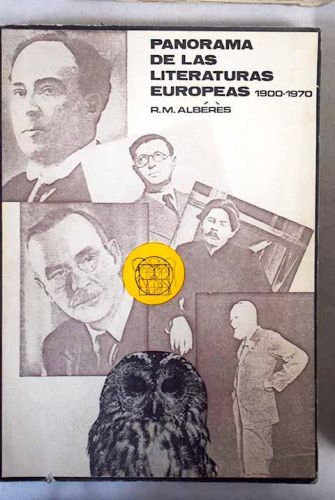 Portada del libro de  Panorama de las literaturas europeas 1900-1970