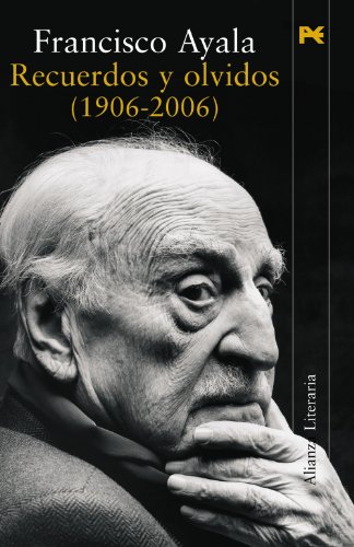 Portada del libro de Recuerdos y olvidos (1906-2006)