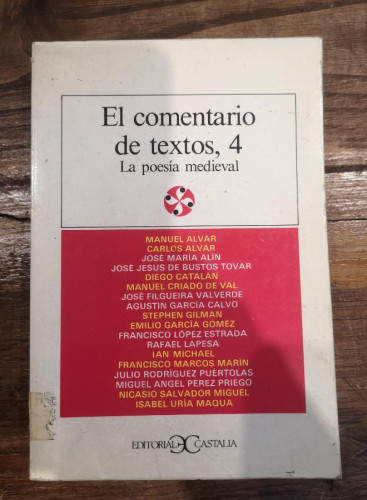 Portada del libro de El comentario de textos, IV . (LITERATURA Y SOCIEDAD. L/S.)