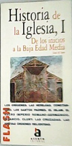 Portada del libro de HISTORIA IGLESIA I