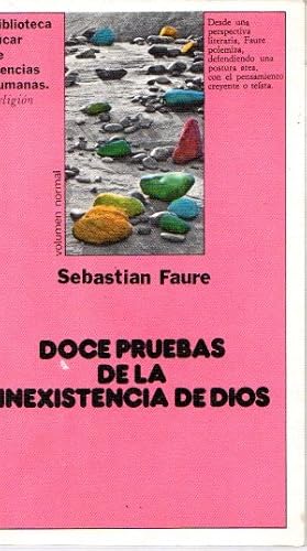 Portada del libro de Doce pruebas de la inexistencia de Dios y otros ensayos ateos