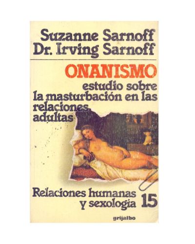 Portada del libro de Onanismo